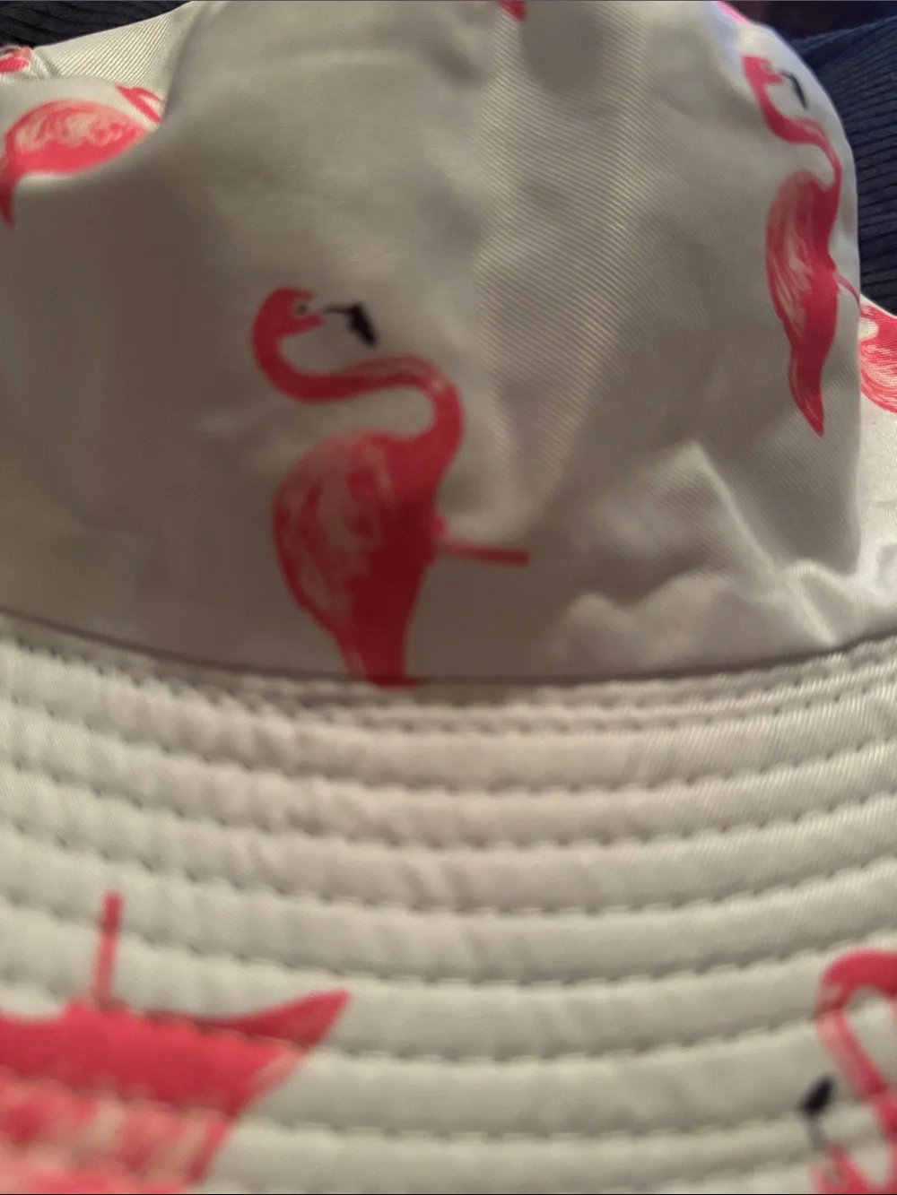 Private Label Pink Flamingo Bucket Hat Duo - Black & White